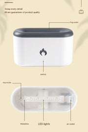 Flame Aroma Diffuser Usb Humidifier Household